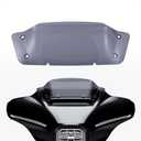 7 inch Motorcycle Wave Windshield Windscreen Wind Splitter Compatible for Harley Davidson CVO Street Glide FLHXSE 2023 2024, CVO Street Glide FLHXS 2023 & FLHX 2024 (Black)