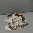 NYEONHRT Large Macrame Wall Hanging Handmade Boho Leaf and Feather Tapestry for Modern Home Decor Perfect Wall Art for Living Room Bedroom Nursery Apartment Backdrop 39x31 Inch (Brown green)