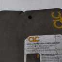 CLC Custom Leathercraft 301 Small Kneeling Pad, 8 x 18-in. , Black