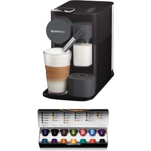 Nespresso Lattissima One Original Espresso Machine with Milk Frother by De'Longhi, Black