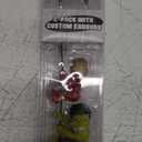 NECA Scalers - 2" Characters - "Iron Man" And "Hulk" Toy Figures 2 Pack With Custom Earbuds