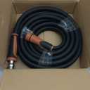 Giraffe Tools Garden Hose 5/8", Water Hose Heavy Duty, Flexible, Lightweight Hybrid Hose with Swivel Handle, 25ft Male to Female Fittings, Burst 600 PSI