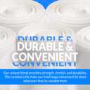 Reli. SuperValue 13 Gallon Trash Bags | 1000 Count Bulk | Tall Kitchen | Can Liners | Clear Multi-Use Garbage Bags