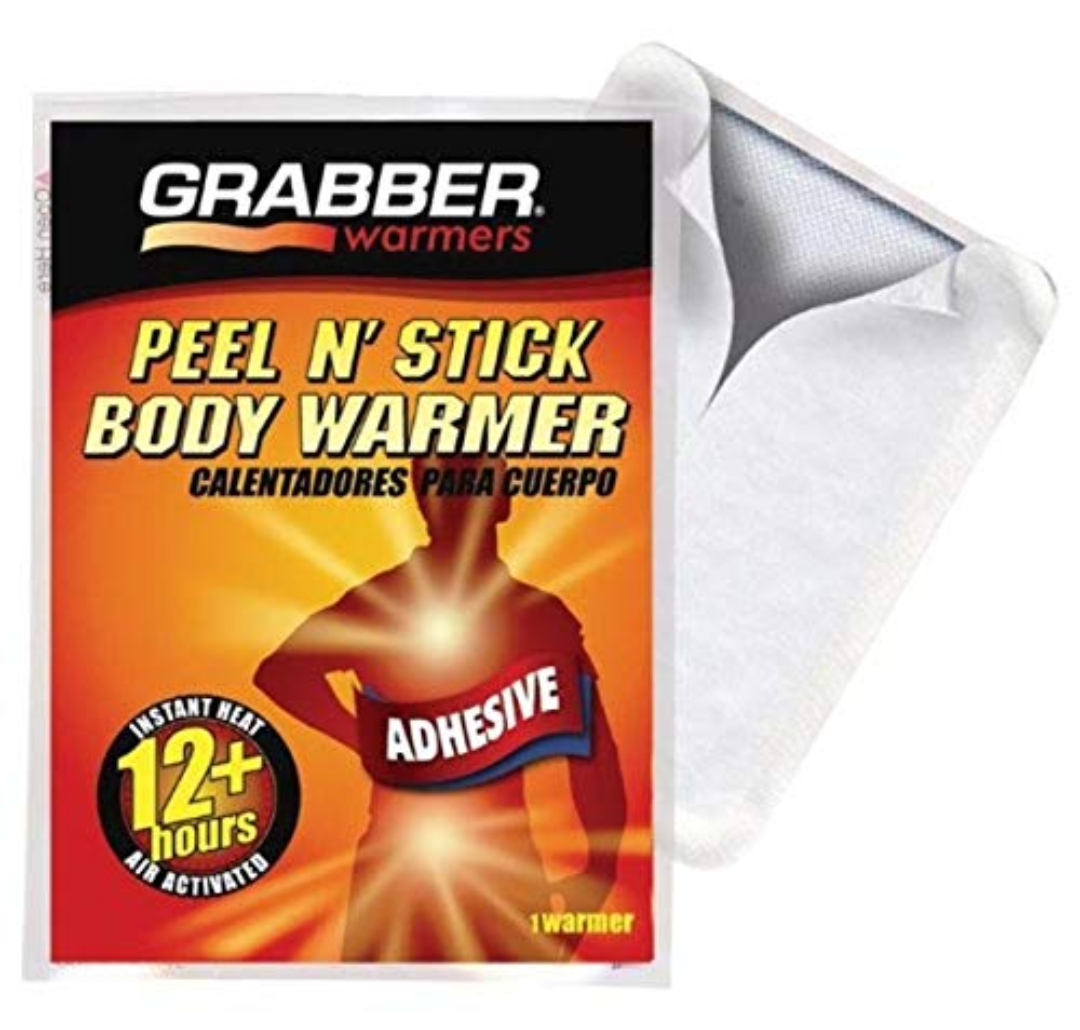 Grabber Performance Peel N Stick Body Warmer (1 warmer) Pack of 3