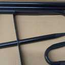 Shepherd Hook 32 inch 1/2 inch Thick Use at Weddings, Hanging Solar Lights, Lanterns, Bird Feeders, Metal Hanger Hook (Black,32inch). U.S. Patent.