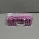 WILLBOND 60 Pcs Short Perm Rods Natural Hair Perm Rods with Elastic Rubber Band Non Slip Plastic Perming Cold Wave Kit for Women Hairdressing Styling Tool(0.75 Inch,Purple) (1 Count (Pack of 60))