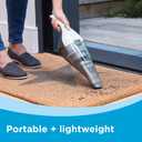 BLACK+DECKER Dustbuster Cordless Handheld Vacuum, Portable Car Vacuum Cordless Rechargeable, Wall Mount, Strong Suction QuickClean (HNVC215B10)