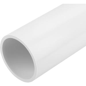 3 Inch PVC Pipe 17" Long White Sch40 Industrial PVC Pipes for Home DIY, Greenhouse, Garden, Farm, Workshop, Furniture Grade(3" x 17"L)