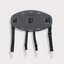 WOOWAVE Kayak Backrest - EVA Surfing Backband Comfortable Back Support Adjustable Padded Seat with EZ Clips for Kayaking