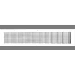8" x 32" or 32" x 8" Cube Core Eggcrate Return Air Grille - Aluminum Rust Proof - HVAC Vent Duct Cover - White [Outer Dimensions: 10.75]