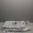 Onasti Foldable Step Stool for Bathroom Sink, Adjustable 3 Step Stool for Kids Toilet Potty Training Stool with Handles, Child Kitchen Counter Stool Helper, Plastic Ladder for Toddlers Grey (Gray)