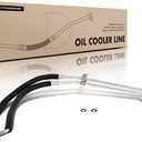 A-Premium Engine Oil Cooler Line Hose Assembly Compatible with Chevrolet Caprice 1994 1995 1996 V8 5.7L
