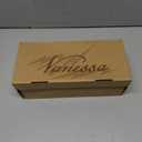 Vanessa Womens House Shoes with Arch Support, Orthopedic Casual Slippers with Comfortable Velvet Lining, Slip On Slipper Shoes for Women Indoor & Outdoor Walking (6, Off-white)