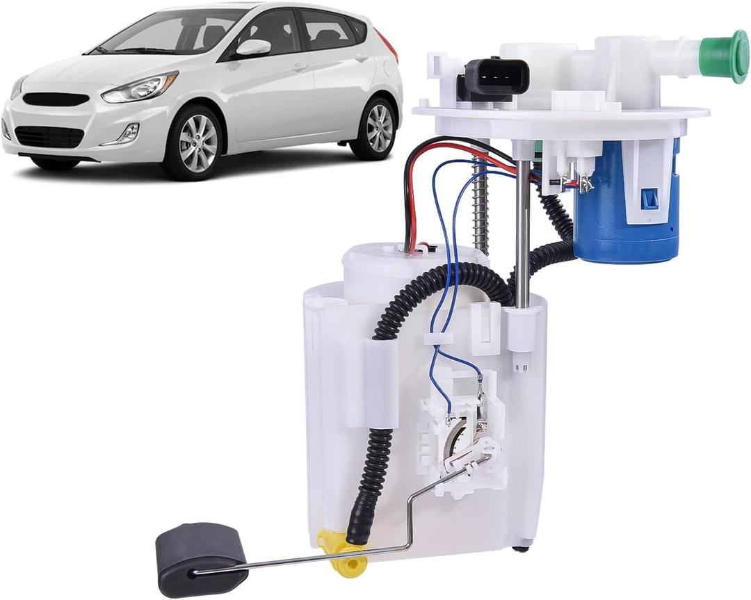 311101W500 311101R500 Fuel Pump Assembly Compatible with Hyundai Accent & Kia Rio 2012-2017, L4 1.6L Petrol Replaces FG1555 P76854M E9115M 150370