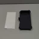 for iPhone 17 Pro Max Case 6.9" with Belt Clip Holster,Compatible with MagSafe,Anti-Drop,Shockproof,Heavy Duty Protection,w/Screen Protector,with 360Rotating Kickstand,Blue