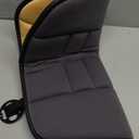 MYFAMIREA Car Seat Cushion Pad 1.2" Thick Comfort Seat Protector for Car Driver Seat Office Chair Home Use Memory Foam Seat Cushion with Non Slip Bottom, 20'' x 18.5'', Dark Gray