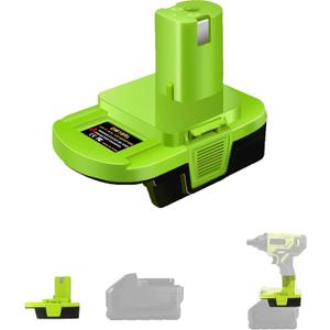 for Milwaukee to for Ryobi Battery Adapter (for M18 Battery Work for Ryobi 18V Tool)