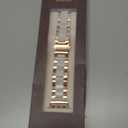 Wearlizer Compatible with Apple Watch Band, Fashion Wristband Women, Stainless Steel, Resin Metal Replacement for iWatch, Size: 38/40/41/42mm(Series 11 10) RoseGold