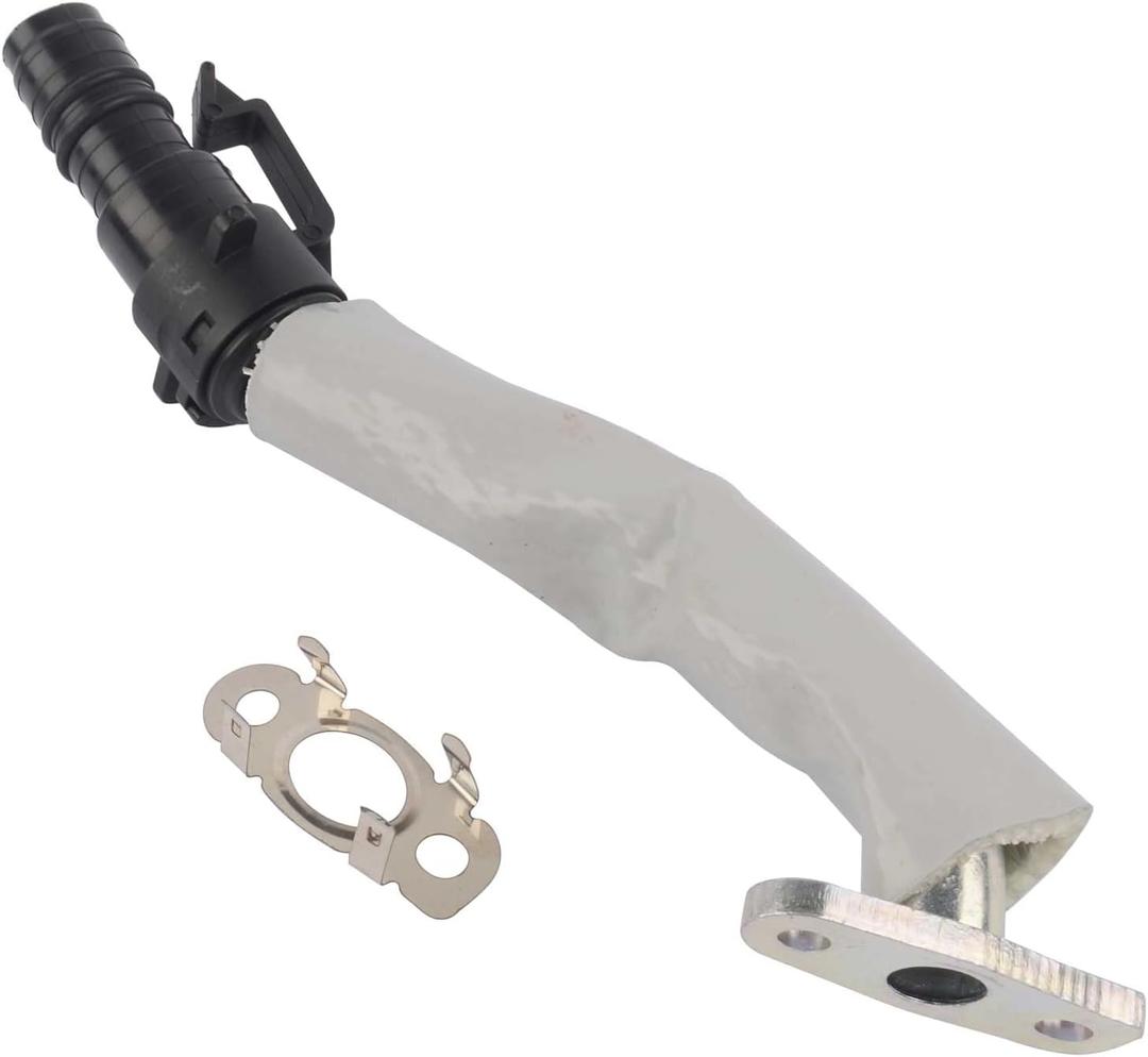 55587854 Turbo Oil Return Pipe Tube Hose Fits for Chevy Cruze Sonic Trax Encore 1.4L Replaces 55569839