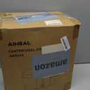 12FT Giant Christmas Inflatables Snowman Decorations Built-in Music & 360 Rotation 3-Color Projector LED Light Huge Christmas Blow Up Yard Decorations Outdoor Xmas Garden New Year