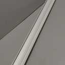 ChrisDowa Cordless Zebra Blinds for Windows, Dual Layer Free-Stop Light Filtering Window Roller Shades, Pull Down Privacy Zebra Shades for Home, Office, Bedroom, Door (36" W x 72" H, White)