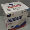 GauzeCare Sterile Abdominal- ABD Combine Pads| 50-Pack, 5 x 9 Inches| Extra Absorbent & Thick, Individually Wrapped Wound Dressing, First Aid Pads| Surgical-Grade, Nonstick- for Heavy Leakage, Post Op