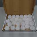 Homemory 24Pcs Flickering Flameless Candle Battery Operated, 200+Hours Fake Electric LED Tea Lights for Votive, Centerpiece Table Decorations, Wedding, Anniversary, Halloween, Christmas (Warm White Glow White Body)