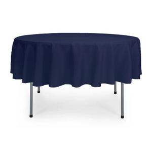 Round Tablecloth Blue 70 Inch