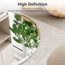 24-Inch Round Bathroom Mirror, Frameless Tempered Glass Wall Mirror