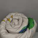 Dream Factory Space Rocket Ultra Soft Microfiber Comforter Set, Multi-Colored, Twin,2A745901MU