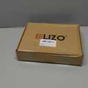 ELIZO Leather Portfolio Leather Padfolio Folio A5 Notebook Cover Work Folder Business Portfolio Organizer Binder Men Women Small (Antique, A5)