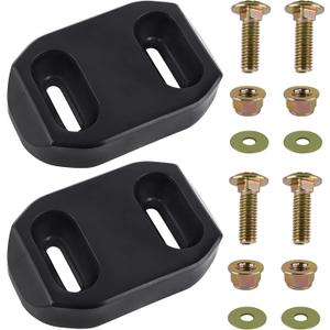 SIMPERAC Polymer Skid Shoes for Ariens Snow Blower 72600300 Slide Shoes Replace for Ariens 02483859 Snow Thrower Skid Plates with Mounting Hardware Kit (2 Packs)