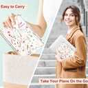 4 x 2026 Planner, Weekly and Monthly Calendar Agenda Book, Jan 2026 - Dec 2026, Hardcover Planning Academic Planner for Office School Supplies and Desk Accessories - A5 (6.3'' x 8.5'') (Wildflower Wash)