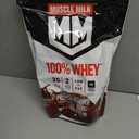 Muscle Milk 100% Whey Protein Powder, Chocolate, 5 Pound, 66 Servings, 25g Protein, 2g Sugar, Low in Fat, NSF Certified for Sport, Energizing Snack, Workout Recovery, Packaging May Vary (EXP 04/26/26)
