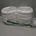 Lyellfe 10 Pieces Foam Wreath Forms, 7.7 Inch Craft Foam Circles, Round Polystyrene Rings, Craft Foam Wreath Circles for DIY, Christmas Holiday, Home Decor