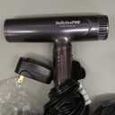 BabylissPRO Nano Titanium Professional Nano Light Ionic Hair Dryer (Purple)