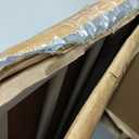 41'' Extra Tall Baby Gate for Large Dogs Pets Indoor No Jumping Over, 30-40.9'' Wide Heavy Duty Puppy Gate for Doorways, Pressure Mounted Metal Gate for Child Toddler No Tools Needed(White)