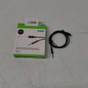 Belkin AV10172bt03-BLK 3.5mm Audio Cable With Lightning Connector, Black, Smartphone