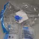 Cozy Essential 6 Pack Travel Vacuum Storage Bags with Rechargeable Wireless Electric Pump for Luggage, Suitcase, Carry-on Size Vacuum Seal Compression Space Saver Bags for Clothes and Clothing Travel