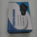 Memory Foam Seat Chair Cushion for Relieves Back Sciatica Pain Tailbone Pain Coccyx Degenerating Disc Orthopedic Osteoarthritis Prostate Cushion Low Back Pain Cushion Hip Shaping (Dark Gray)