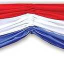 Patriotic Fabric Bunting 5.73 ft