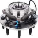 PAROD 515089 Front RWD Wheel Bearing & Hub Assembly Compatible with 2003-2005 Dodge Ram 2500 3500 w/ABS