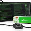 MET Certified Seedling Heat Mat, Seedfactor Adjustable Temperature Waterproof Durable Germination Station Heat Mat, Warm Hydroponic Heating Pad for Indoor Home Gardening Seed Starter (1 Pack-10" X 20")