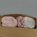 3-Pack Organic Baby Swaddle Sleep Sacks - Swaddles for Newborns, Infant 0-3 Months, Baby Girls, Boys, Soft & Snug Newborn Sleep Sack, Nursery Swaddling Blankets (ABC Land Rose, OS)