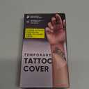 15 Pcs Ultra-Thin Tattoo Cover Up Patch, Waterproof & Sweatproof Stickers, Invisible & Breathable Concealer for most skin tones Suitable for Tattoo Scar and Birthmarks