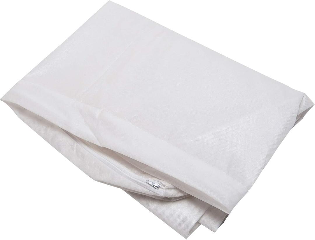 Furhaven Dog Bed Liner Water-Resistant Foam Mattress Protector Cover - White, Jumbo Plus (53.0"L x 40.0"W x 0.3"Th)