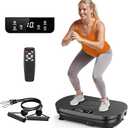 FEIERDUN Vibration Plate Exercise Machine, Vibration Plate for Lymphatic Drainage, Power Plate Vibration Platform for Weight Loss, Toning & Wellness