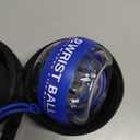 JIN BD Wrist Trainer Ball Auto-Start Gyroscopic Forearm Exerciser Gyro Ball for Strengthen Arms, Fingers, Grip and Muscles(Blue, No Light)