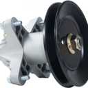 2 Pack 918-04197B Spindle Assembly with 954-04062 Deck Belt Replaces MTD/Cub Cadet 918-04197B, 918-04197, 918-04197A, 618-04197, 618-04197B, 918-0427, 918-0427C, 618-0427, 618-0324