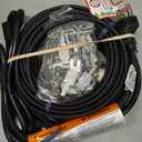 EasyHeat 80' Roof Deicing Cable, For Roof and Gutters, Pre-assembled for Ice and Snow Damage Prevention, 400 Watts